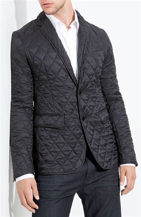 burberry quilted blazer mens|men's Burberry suits.